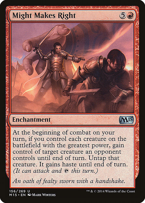 Might Makes Right [Magic 2015 (M15)] | Gear Gaming Bentonville