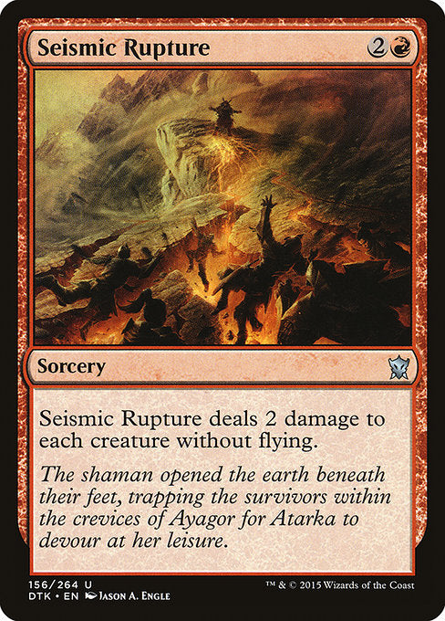 Seismic Rupture [Dragons of Tarkir] | Gear Gaming Bentonville