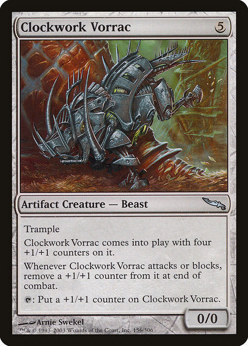 Clockwork Vorrac [Mirrodin] | Gear Gaming Bentonville