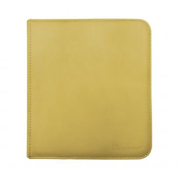 Ultra Pro Zippered PRO Binder 12 Pocket Yellow | Gear Gaming Bentonville