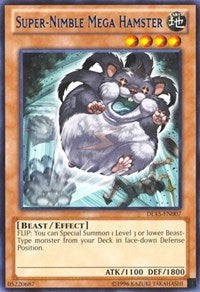 Super-Nimble Mega Hamster (Blue) [Duelist League Promo] [DL15-EN007] | Gear Gaming Bentonville