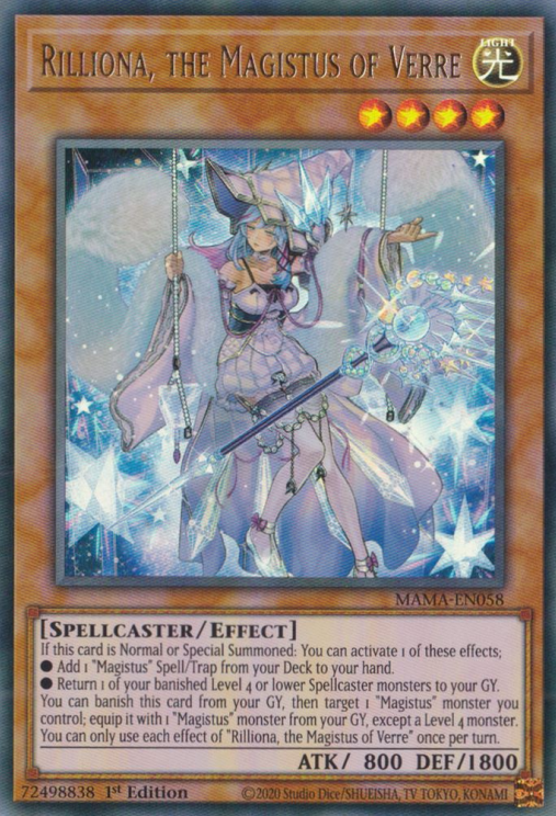 Rilliona, the Magistus of Verre [MAMA-EN058] Ultra Rare | Gear Gaming Bentonville