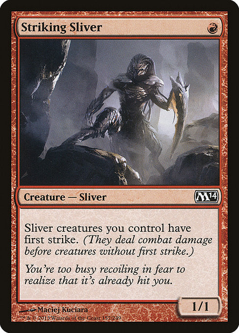 Striking Sliver [Magic 2014 (M14)] | Gear Gaming Bentonville