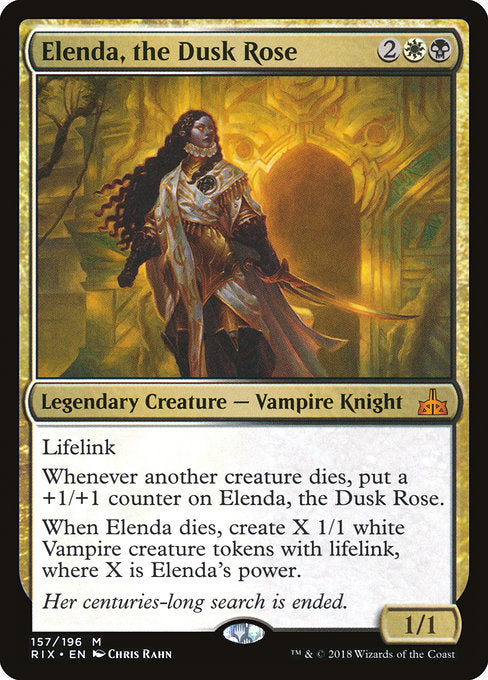 Elenda, the Dusk Rose [Rivals of Ixalan] | Gear Gaming Bentonville