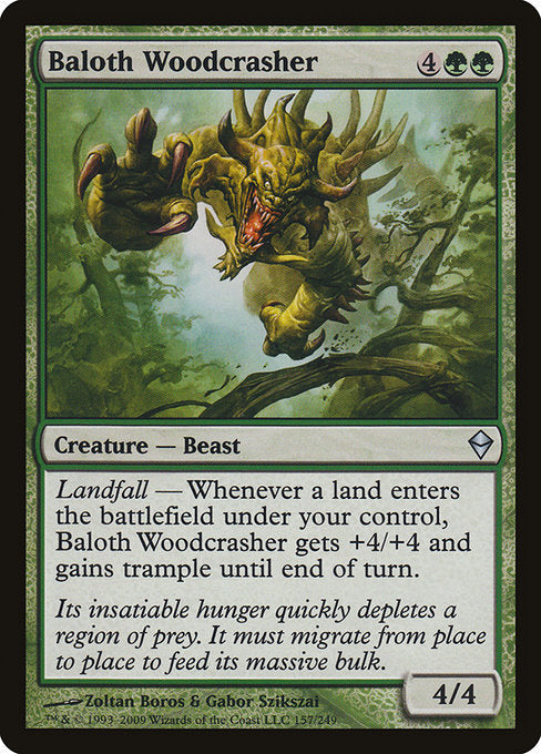 Baloth Woodcrasher [Zendikar] | Gear Gaming Bentonville