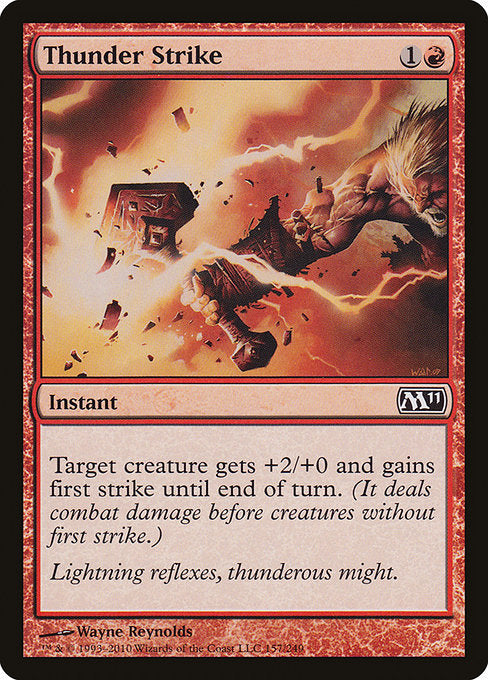 Thunder Strike [Magic 2011 (M11)] | Gear Gaming Bentonville