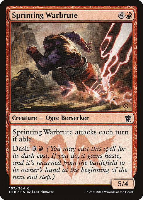 Sprinting Warbrute [Dragons of Tarkir] | Gear Gaming Bentonville