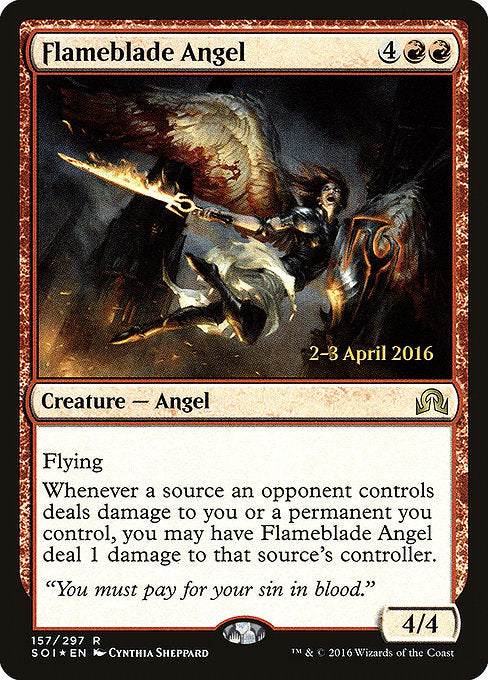 Flameblade Angel [Prerelease Cards] | Gear Gaming Bentonville