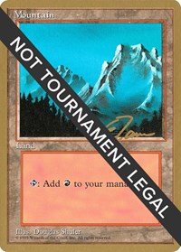 Mountain (B) - 1996 Eric Tam (4ED) [World Championship Decks] | Gear Gaming Bentonville