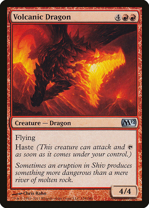 Volcanic Dragon [Magic 2012 (M12)] | Gear Gaming Bentonville