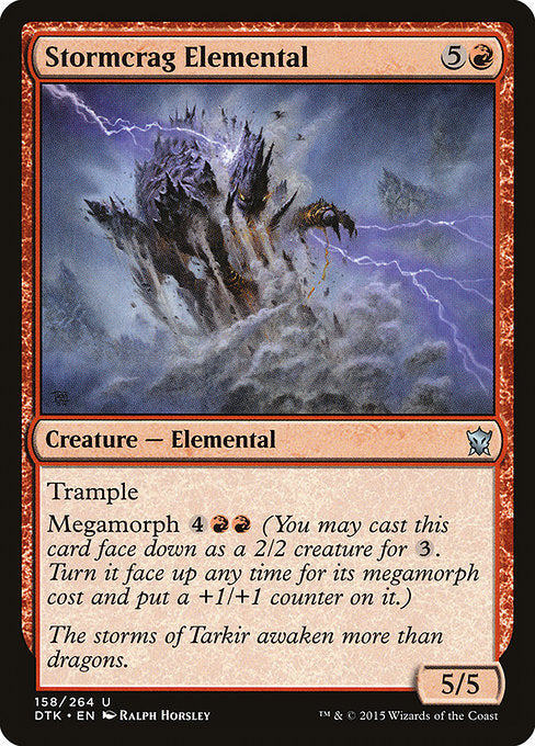 Stormcrag Elemental [Dragons of Tarkir] | Gear Gaming Bentonville