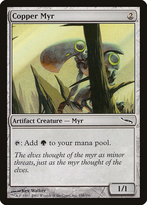 Copper Myr [Mirrodin] | Gear Gaming Bentonville