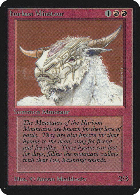 Hurloon Minotaur [Alpha Edition] | Gear Gaming Bentonville