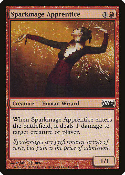 Sparkmage Apprentice [Magic 2010 (M10)] | Gear Gaming Bentonville