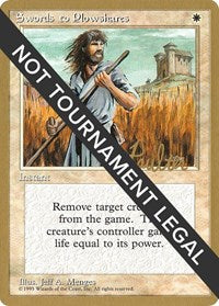 Swords to Plowshares - 1996 Preston Poulter (4ED) [World Championship Decks] | Gear Gaming Bentonville