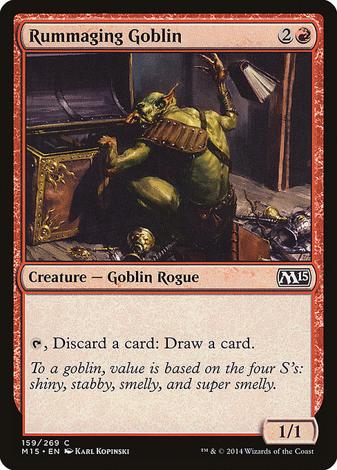 Rummaging Goblin [Magic 2015 (M15)] | Gear Gaming Bentonville