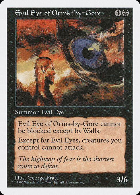 Evil Eye of Orms-by-Gore [Fifth Edition] | Gear Gaming Bentonville