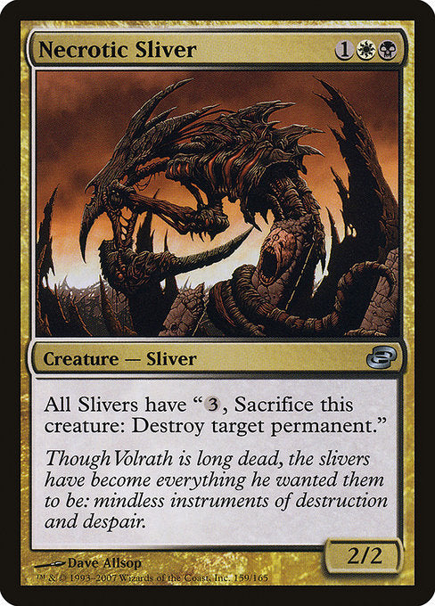 Necrotic Sliver [Planar Chaos] | Gear Gaming Bentonville