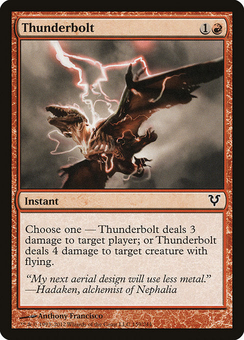 Thunderbolt [Avacyn Restored] | Gear Gaming Bentonville