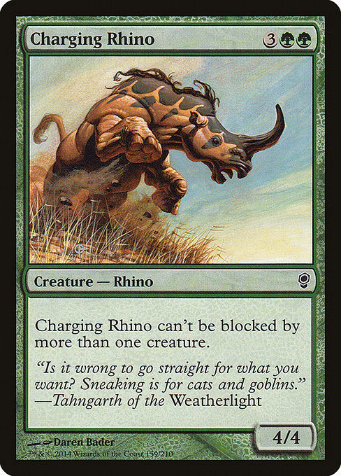 Charging Rhino [Conspiracy] | Gear Gaming Bentonville