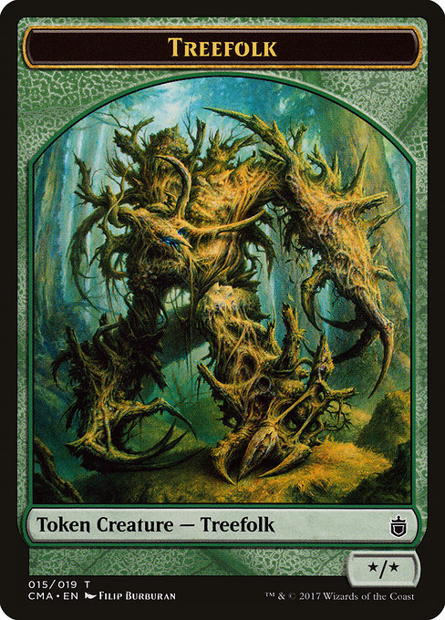 Treefolk Token (015) [Commander Anthology] | Gear Gaming Bentonville