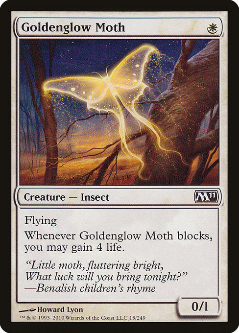 Goldenglow Moth [Magic 2011 (M11)] | Gear Gaming Bentonville