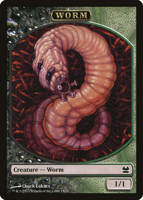 Worm Token [Modern Masters] | Gear Gaming Bentonville