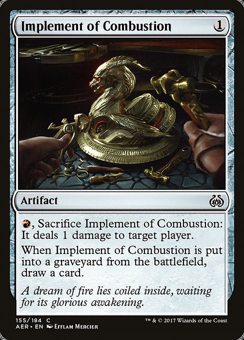 Implement of Combustion [Aether Revolt] | Gear Gaming Bentonville