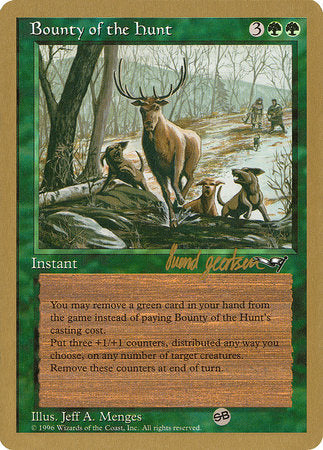 Bounty of the Hunt - 1997 Svend Geertsen (ALL) [World Championship Decks] | Gear Gaming Bentonville