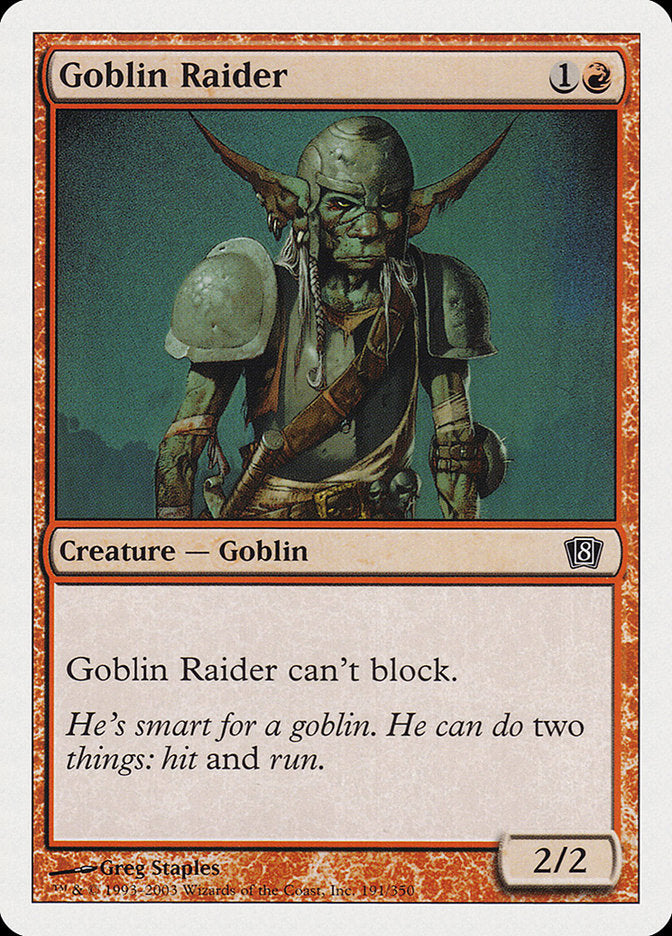 Goblin Raider [Eighth Edition] | Gear Gaming Bentonville