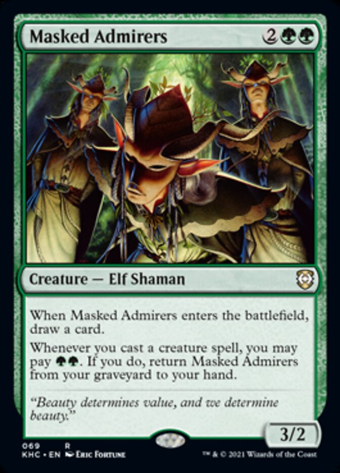 Masked Admirers [Kaldheim Commander] | Gear Gaming Bentonville