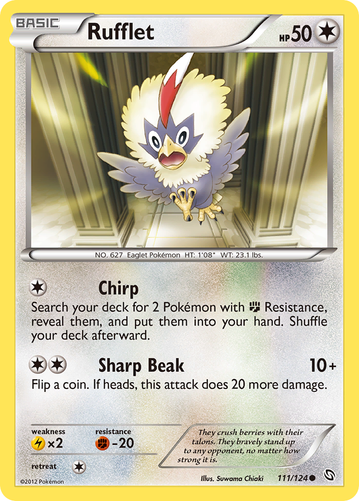 Rufflet (111/124) [Black & White: Dragons Exalted] | Gear Gaming Bentonville