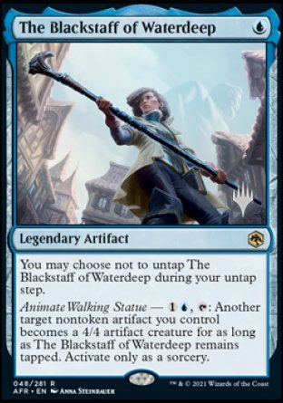 The Blackstaff of Waterdeep (Promo Pack) [Dungeons & Dragons: Adventures in the Forgotten Realms Promos] | Gear Gaming Bentonville