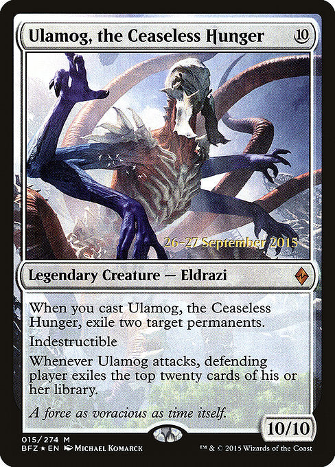 Ulamog, the Ceaseless Hunger [Prerelease Cards] | Gear Gaming Bentonville