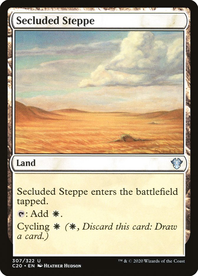 Secluded Steppe [Commander 2020] | Gear Gaming Bentonville