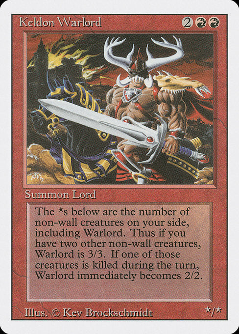 Keldon Warlord [Revised Edition] | Gear Gaming Bentonville