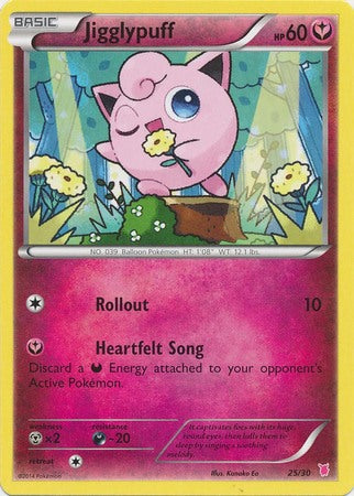 Jigglypuff (25/30) [XY: Trainer Kit 1 - Wigglytuff] | Gear Gaming Bentonville