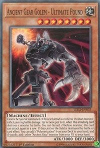 Ancient Gear Golem - Ultimate Pound [Legendary Duelists: Ancient Millennium] [LED2-EN035] | Gear Gaming Bentonville