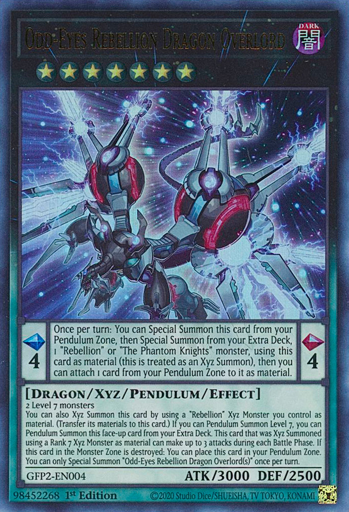 Odd-Eyes Rebellion Dragon Overlord [GFP2-EN004] Ultra Rare | Gear Gaming Bentonville