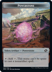 Powerstone // Golem Double-Sided Token [The Brothers' War Tokens] | Gear Gaming Bentonville