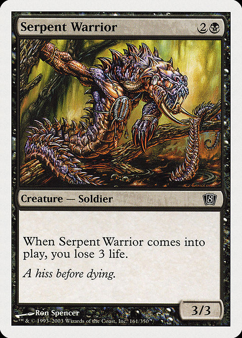 Serpent Warrior [8th Edition] | Gear Gaming Bentonville