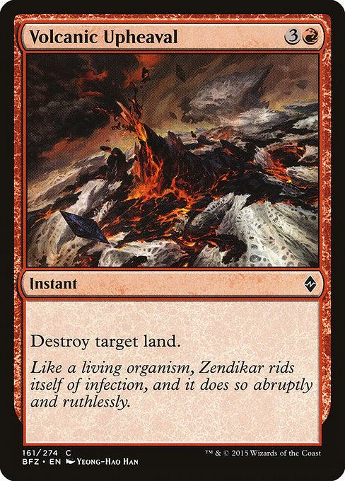 Volcanic Upheaval [Battle for Zendikar] | Gear Gaming Bentonville