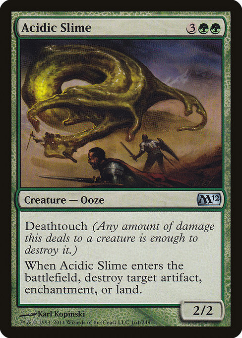 Acidic Slime [Magic 2012 (M12)] | Gear Gaming Bentonville