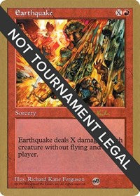 Earthquake - 1997 Janosch Kuhn (5ED) (SB) [World Championship Decks] | Gear Gaming Bentonville