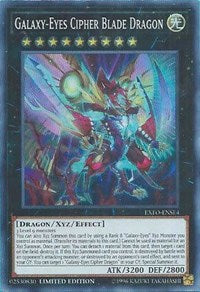 Galaxy-Eyes Cipher Blade Dragon [Extreme Force] [EXFO-ENSE4] | Gear Gaming Bentonville