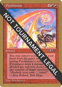 Pyrokinesis - 1997 Paul McCabe (ALL) [World Championship Decks] | Gear Gaming Bentonville