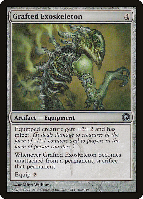 Grafted Exoskeleton [Scars of Mirrodin] | Gear Gaming Bentonville