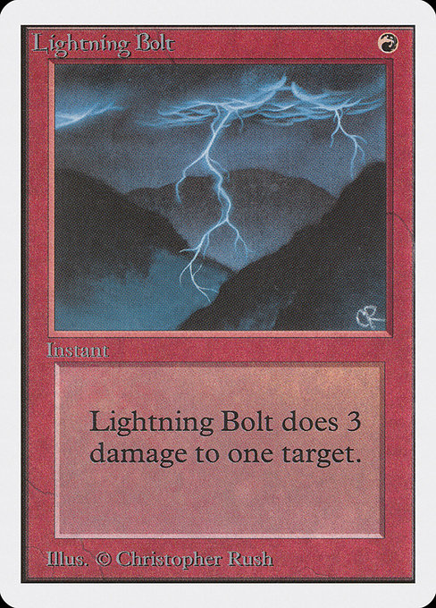 Lightning Bolt [Unlimited Edition] | Gear Gaming Bentonville