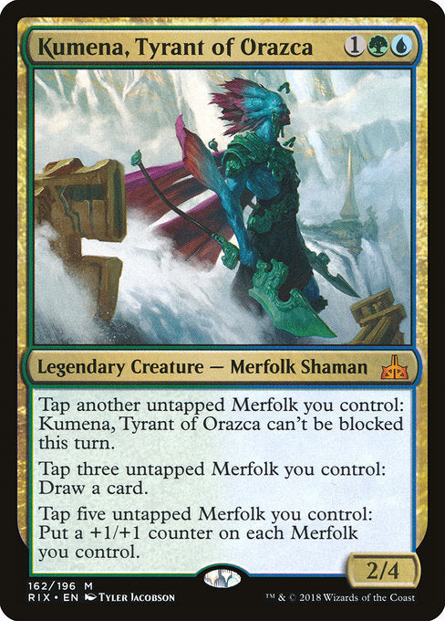 Kumena, Tyrant of Orazca [Rivals of Ixalan] | Gear Gaming Bentonville