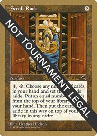 Scroll Rack - 1998 Brian Selden (TMP) [World Championship Decks] | Gear Gaming Bentonville